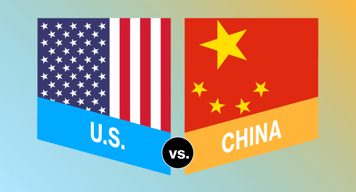 battle war between US and china 