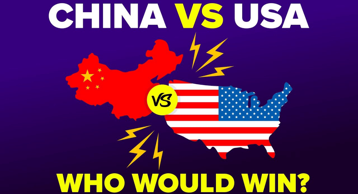 Battle war between the china and the US 