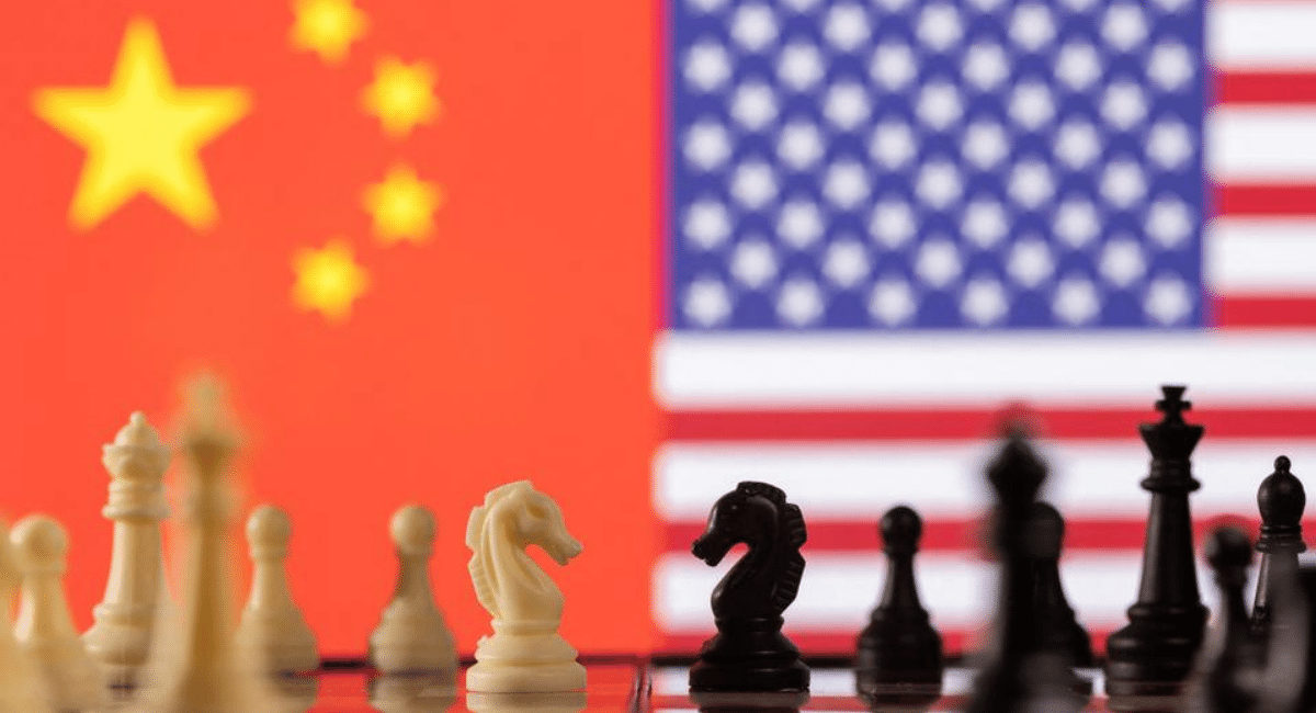 Battle war between the china and the USA