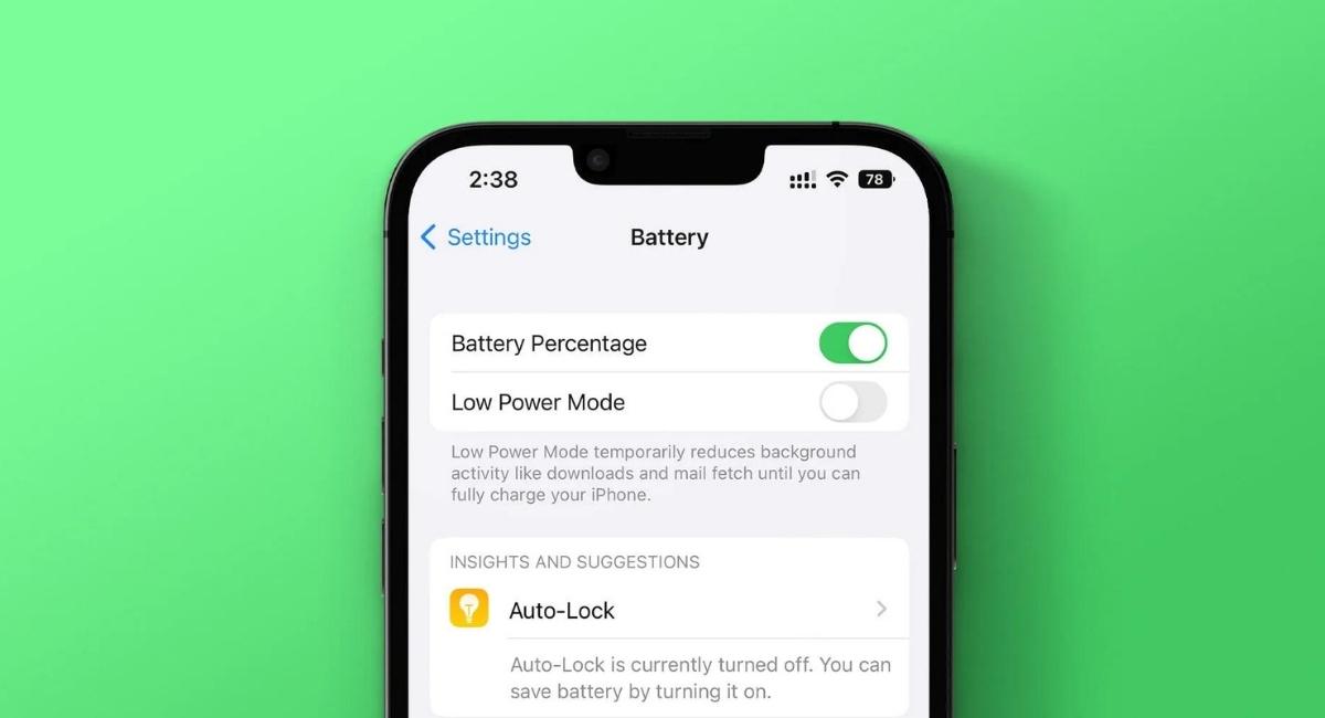 iOS 16.1 Brings Battery Percentage Indicator