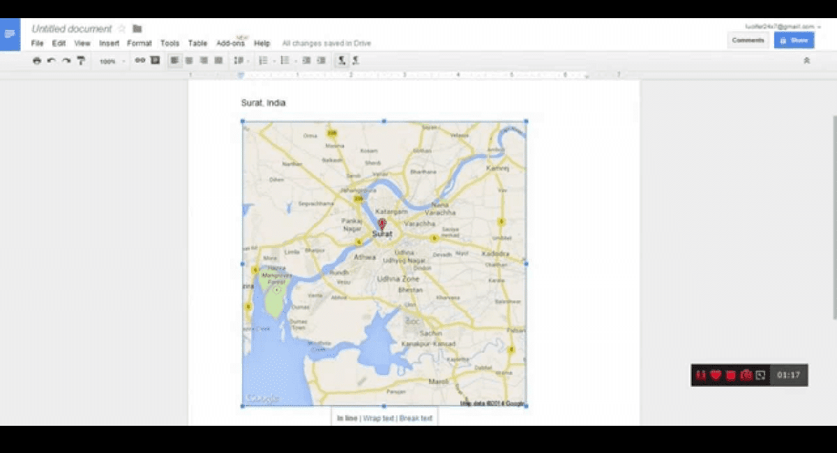 How to Add a Google Map to Your Google Doc
