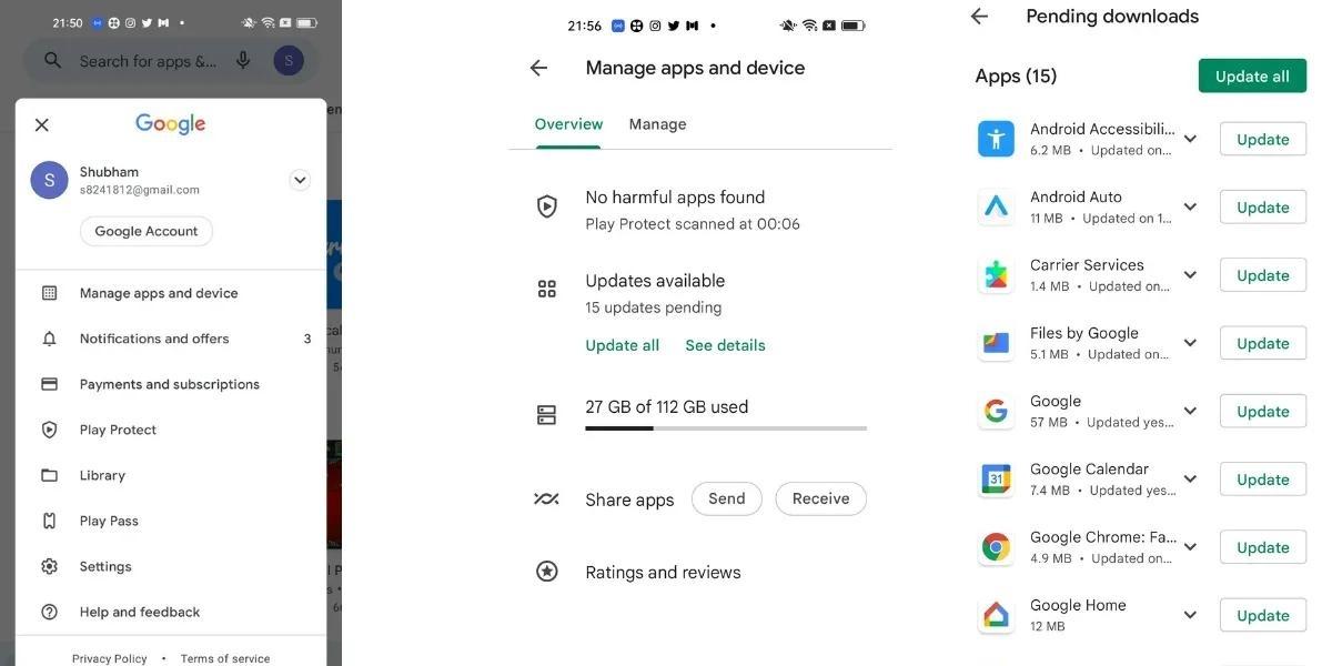 Update Google Play Store on Android and Keep Your Apps Update
