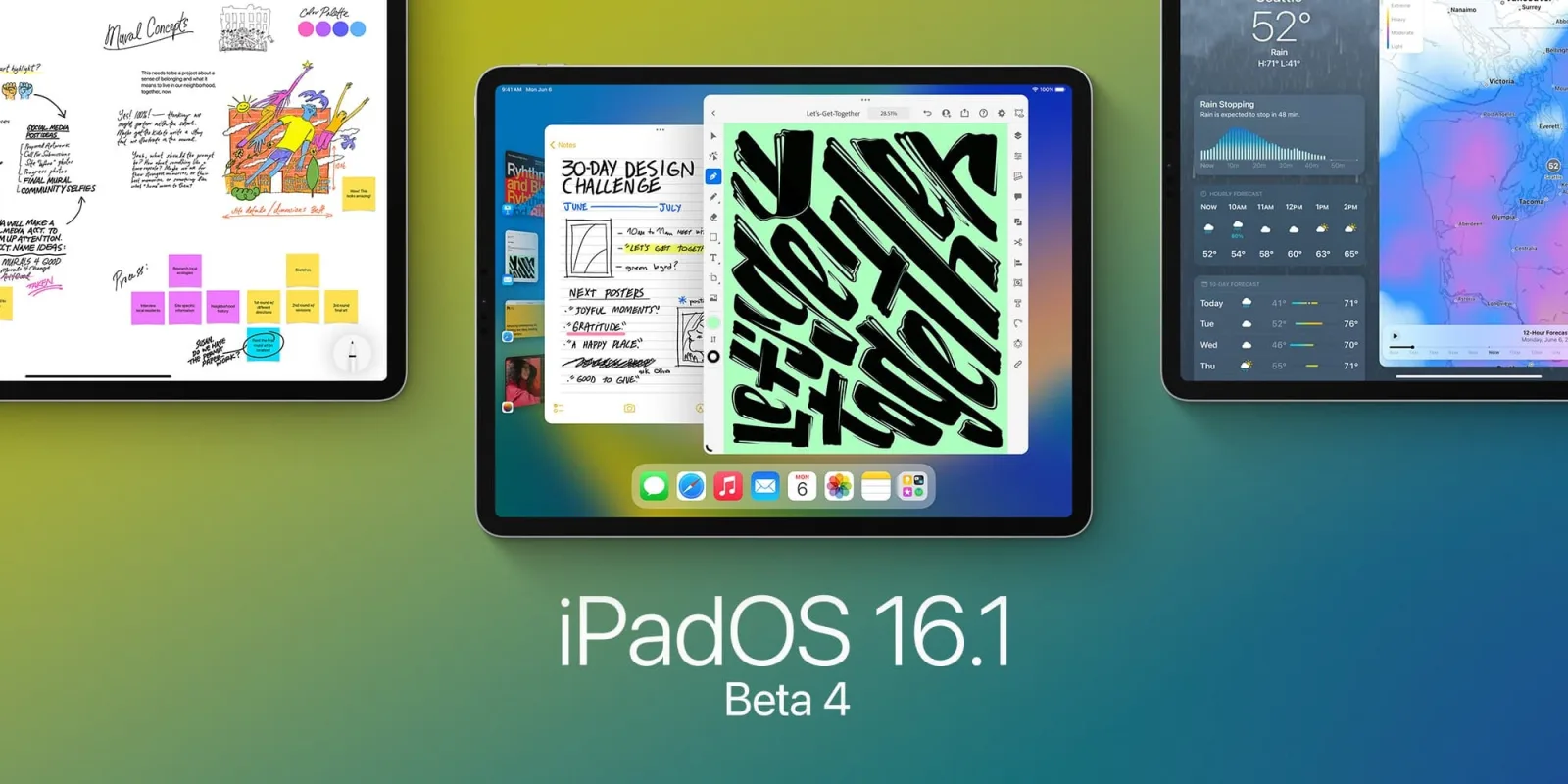 iPadOS 16.1 