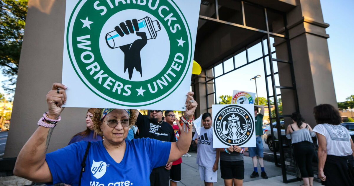Brooklyn Starbucks baristas strike all day Saturday