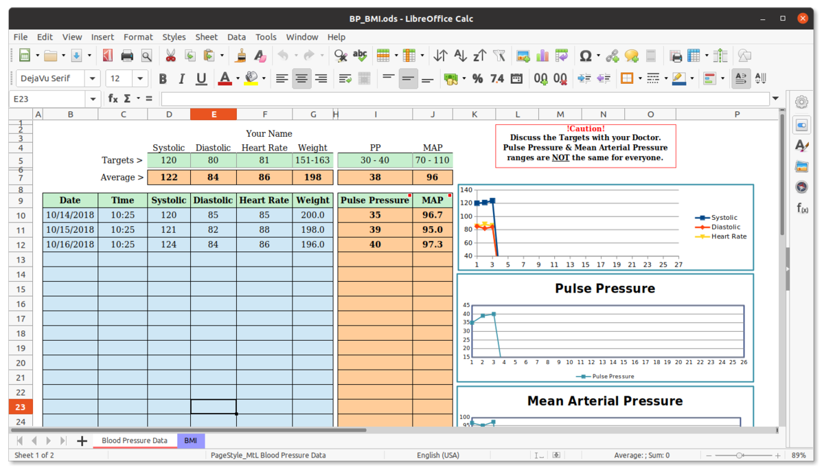 Snapshot of LibreOffice