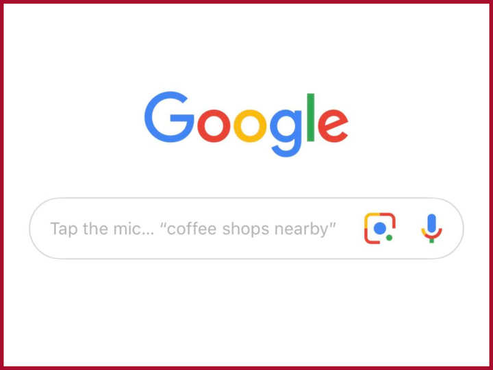 Google Lens now accessible from google homepage