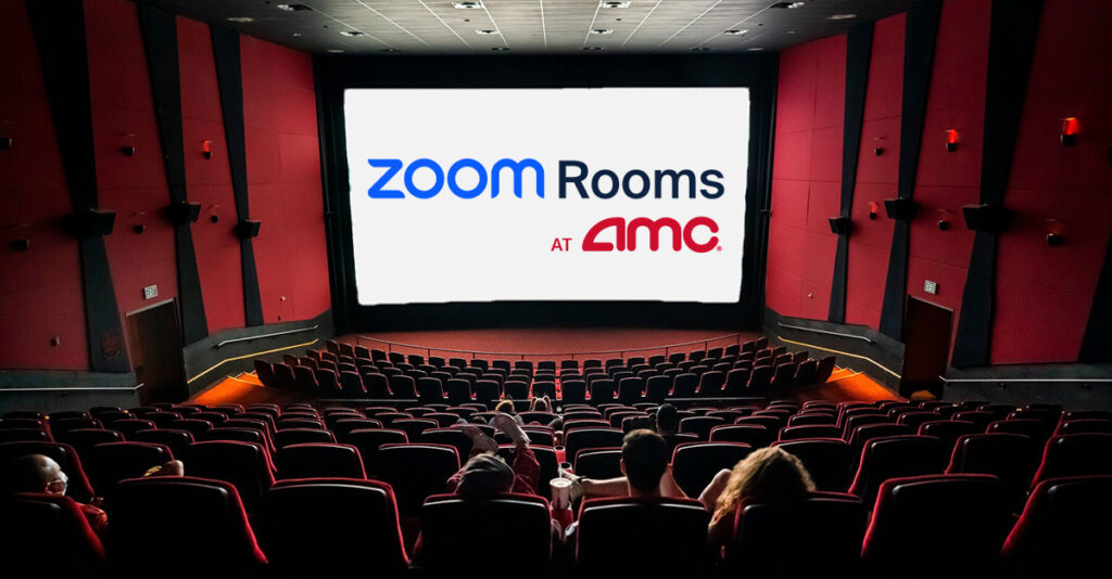 How About A Zoom Call in a Movie Theatre? Sounds Exciting