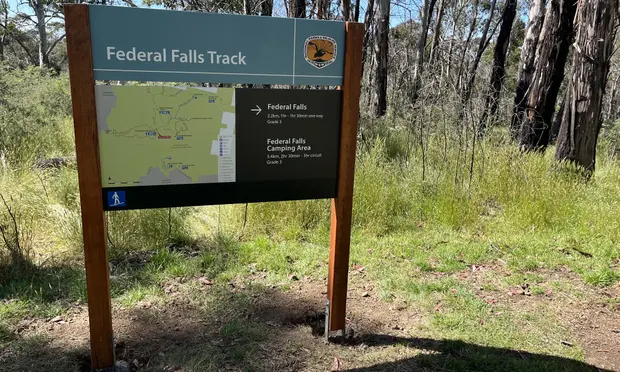 Federal Falls track